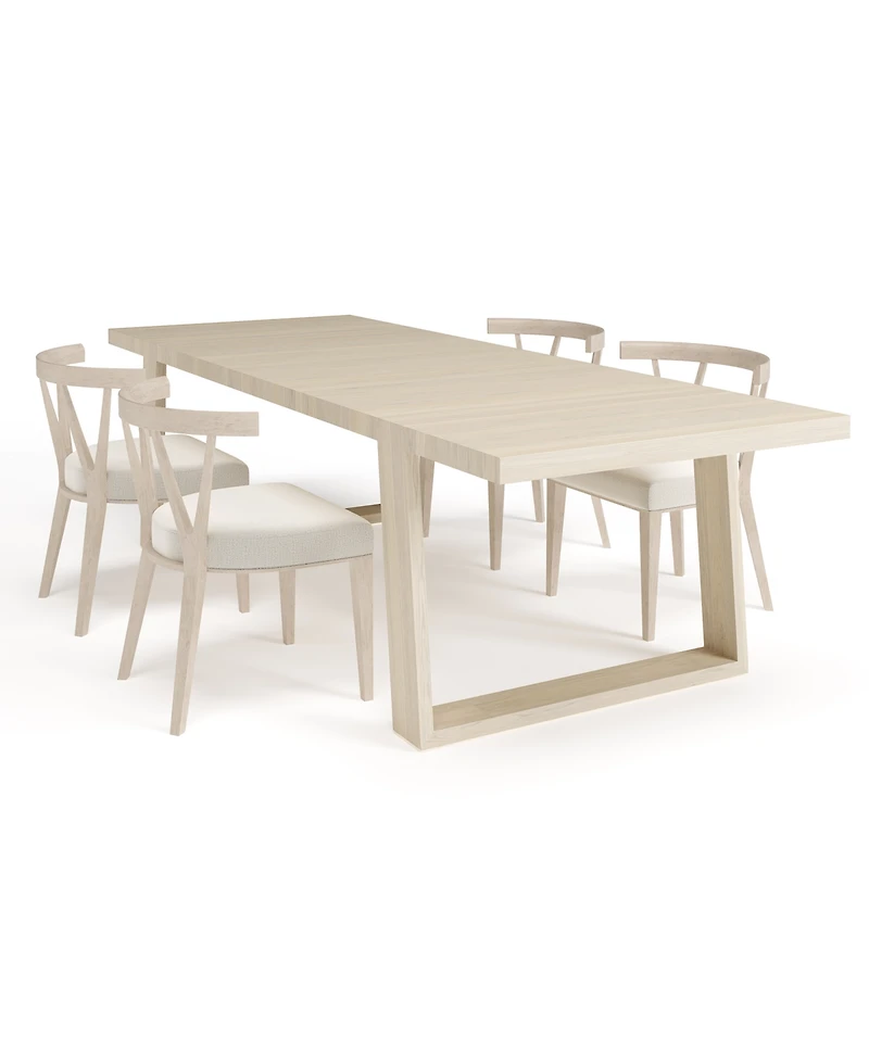 Universal Furniture 5-Pc. Wood Rectangular Dining Set