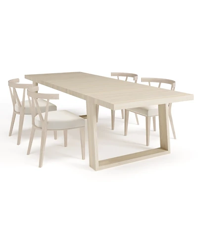 Universal Furniture 5-Pc. Wood Rectangular Dining Set