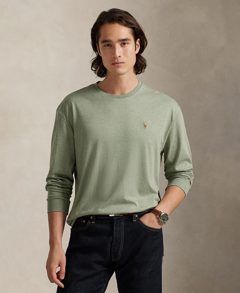 Polo Ralph Lauren Men's Classic-Fit Soft Cotton Crewneck T-Shirt