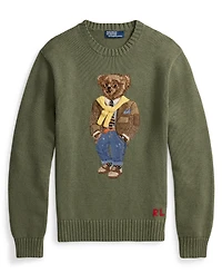 Polo Ralph Lauren Men's Bear Graphic Crewneck Sweater