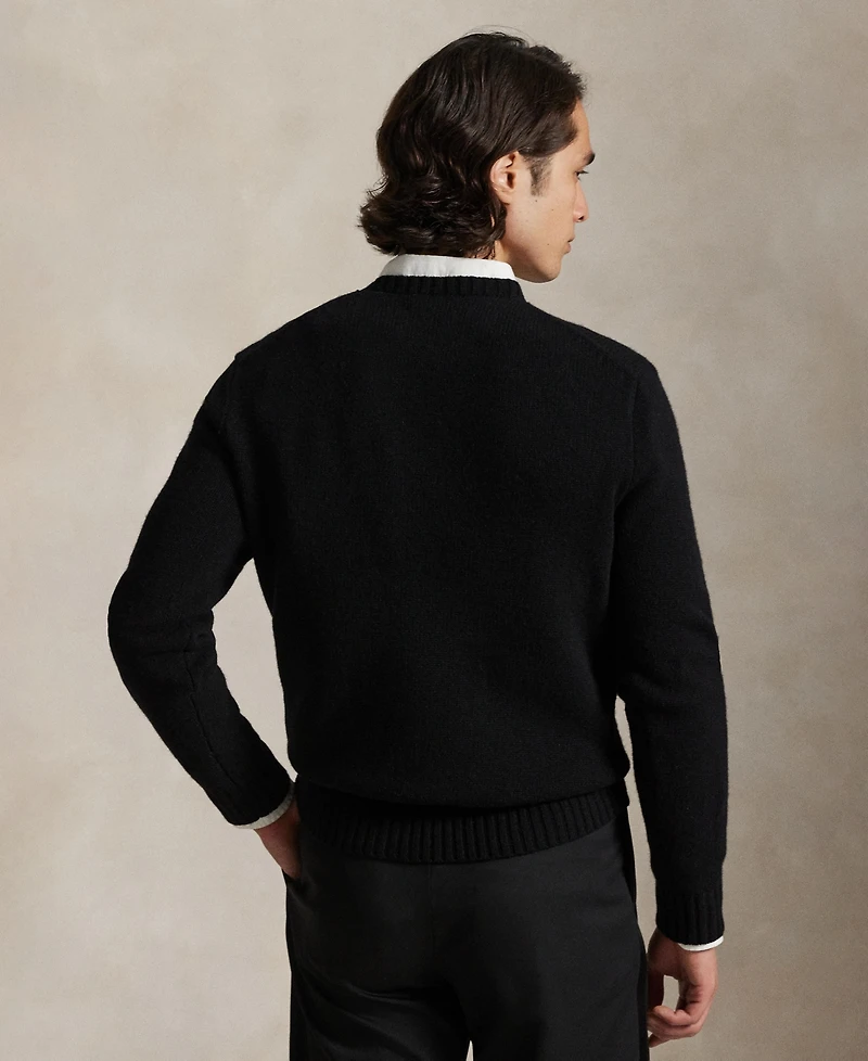 Polo Ralph Lauren Men's Bear Graphic Crewneck Sweater