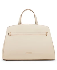 Anne Klein Large Belted Satchel with Convertible Strap