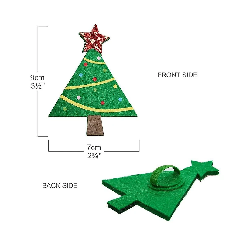 Blueberry Pet Christmas Dog Collar with Blingy Decor