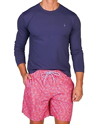 TailorByrd Men's Multi Abstract Swim Shorts