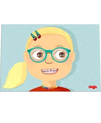 Haba Magnetic Puzzle Funny Faces Mix & Match Travel Activity