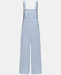 Cupshe Women's Casual Straps Button Wide Leg Jumpsuits
