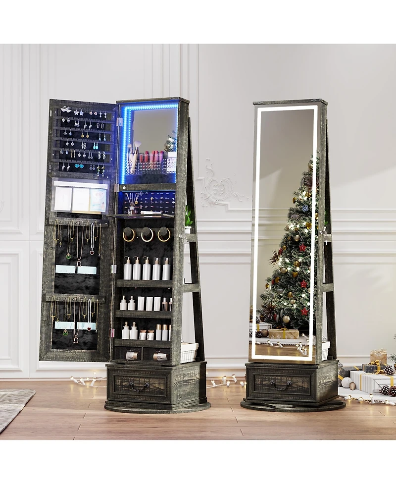 Vlsrka Floor / Wall Full Length Mirror