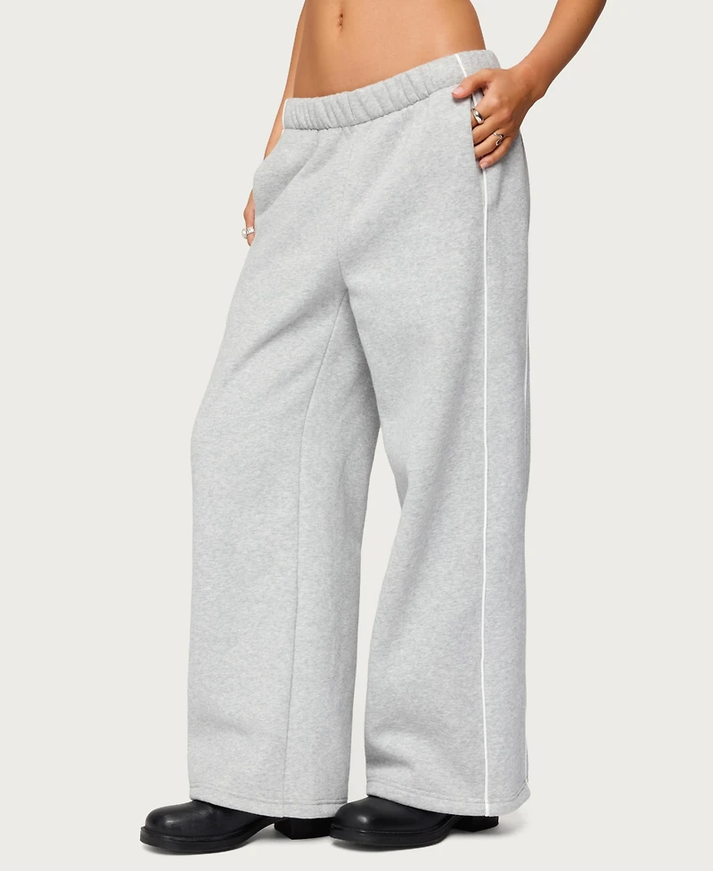 Edikted Womens Petite Autumn Sweatpants
