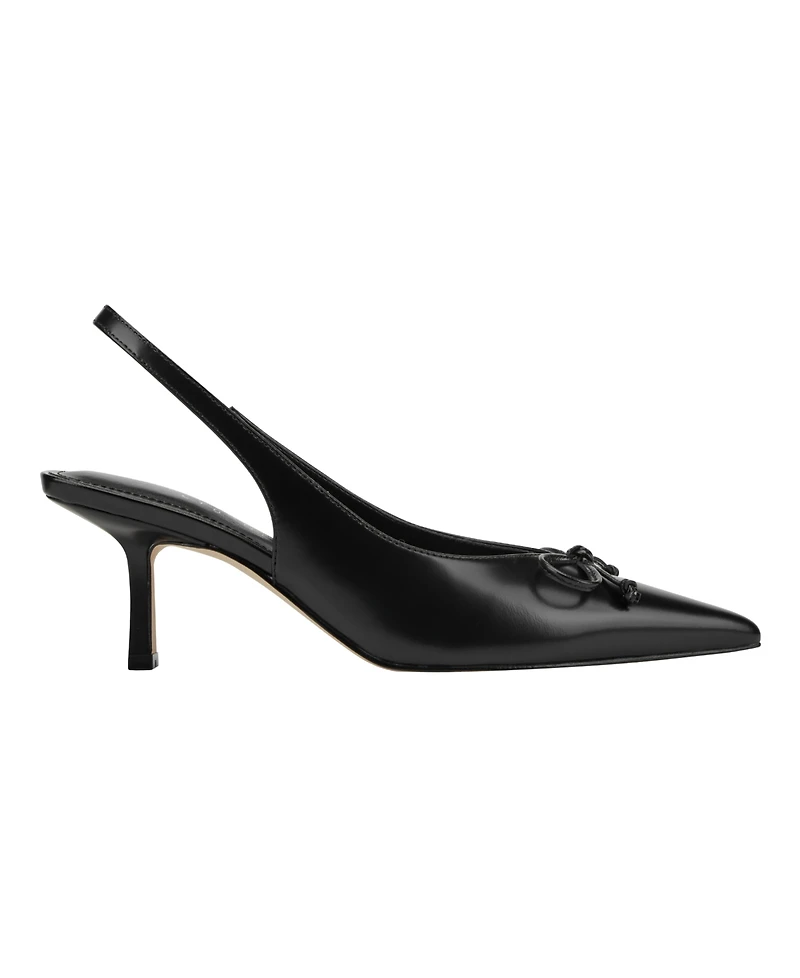 Marc Fisher Ltd Women's Gretel Slingback Kitten Heel Pumps