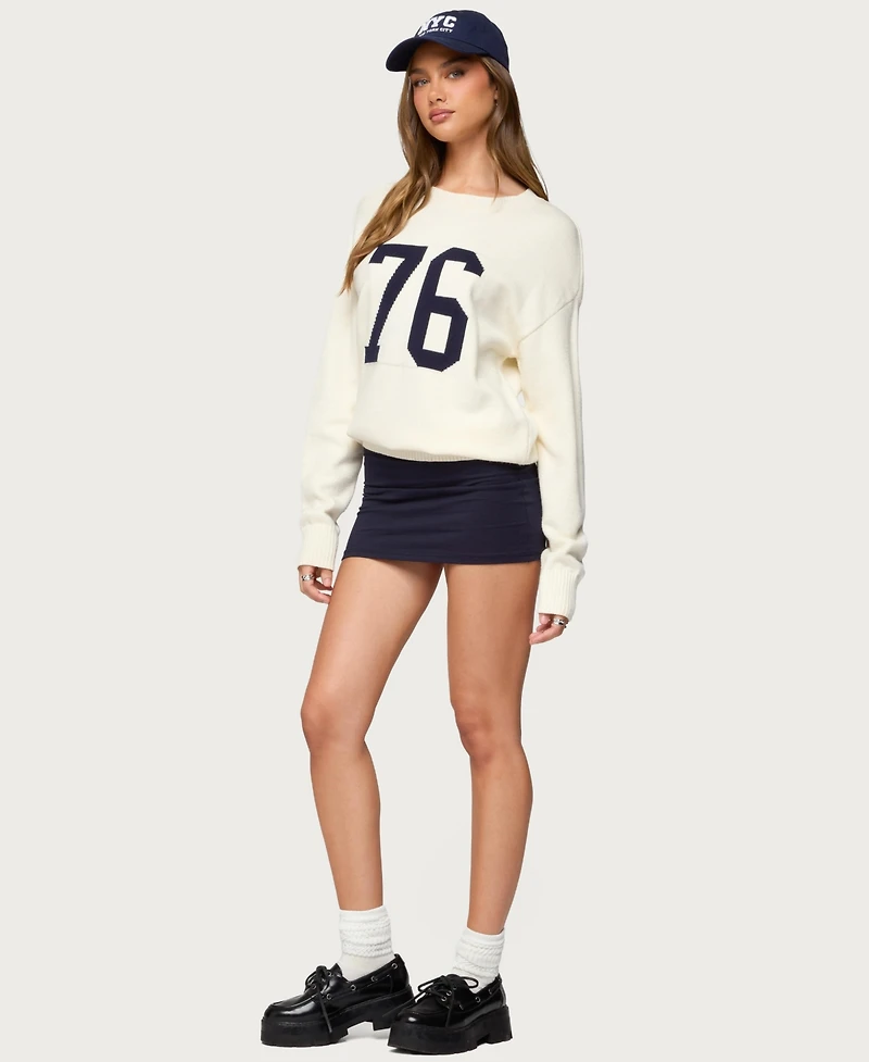 Edikted Women's Aisha Low Rise Mini Skirt