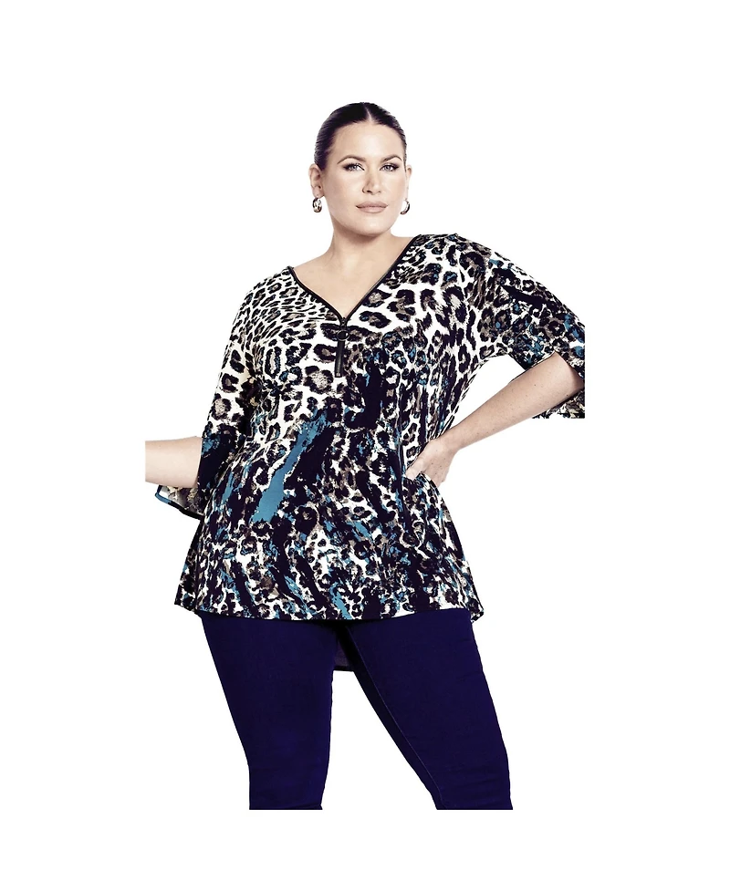 Avenue Women's Leona Zip Top