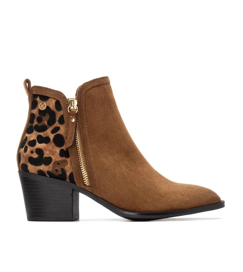 Xti Women's Suede Heeled Ankle Booties
