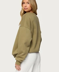 Edikted Women's Boston Girl Sweatshirt