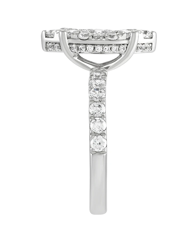 Macy's Diamond Engagement Ring (2 ct. t.w.) in 10k White Gold