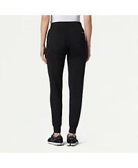 Jaanuu Women's Rubi 6-Pocket Slim Knit Scrub Jogger