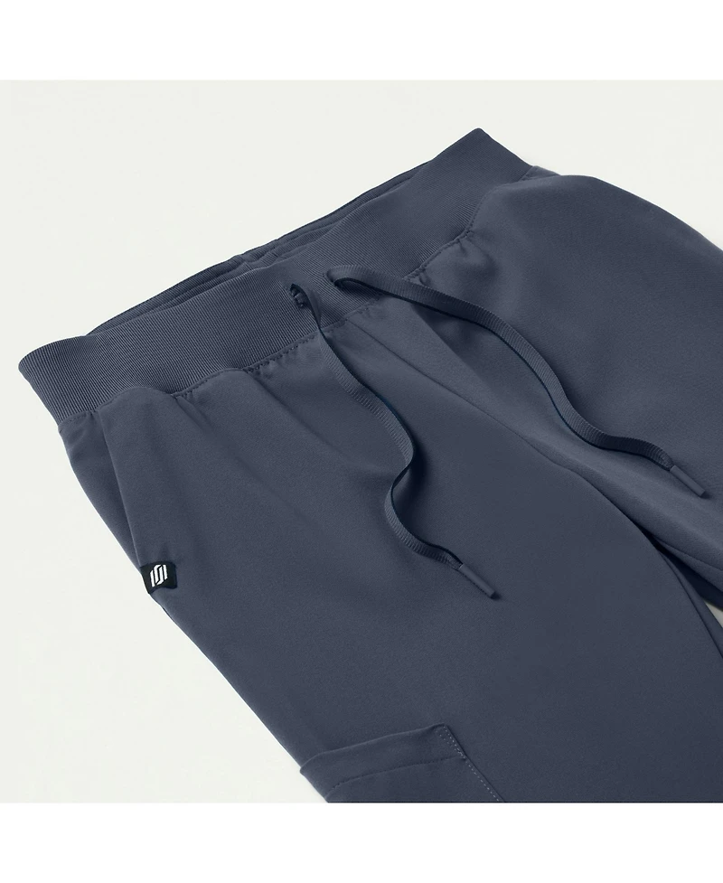 Jaanuu Women's Silex 6-Pocket Slim Mid-Rise Scrub Jogger