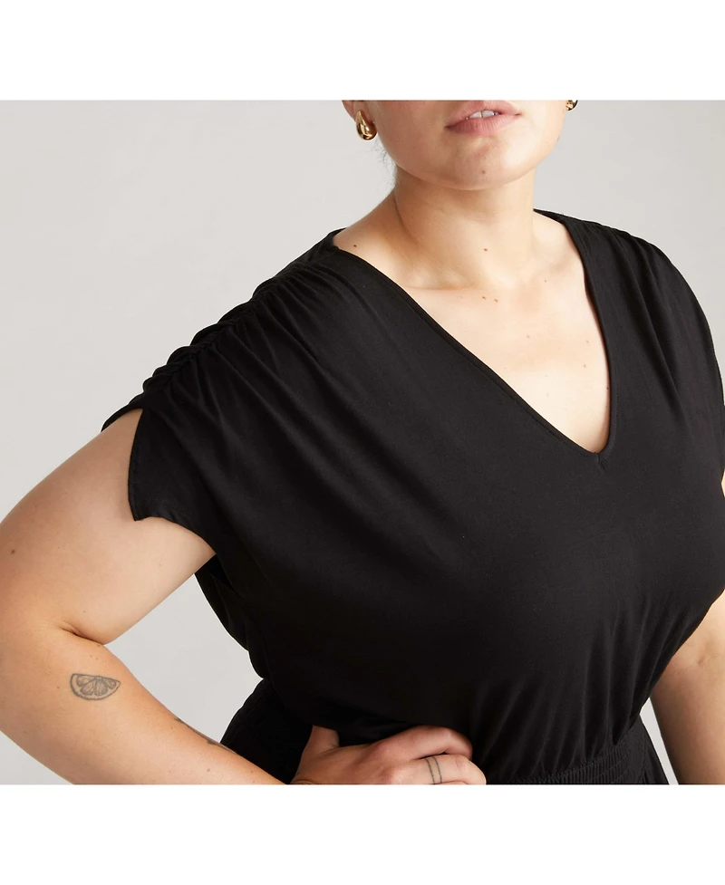 Universal Standard Plus Minetta Liquid Jersey Dress