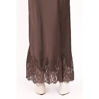 Petal and Pup Women's Alira Lace Trim Midi Skirt