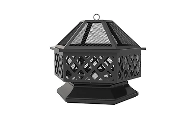 Slickblue Portable Outdoor Fire Pit for Garden, Patio, or Camping Use