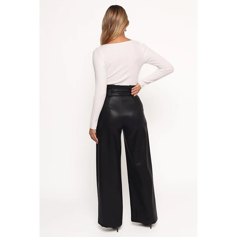 Petal and Pup Women's Kieran Faux Leather Pant