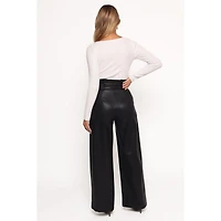 Petal and Pup Women's Kieran Faux Leather Pant