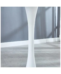 Streamdale Furniture 31.5" White Tulip Dining Table for 2-4 People
