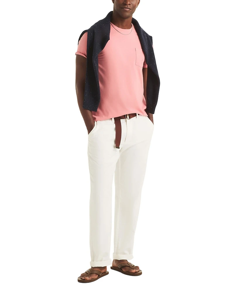 Nautica Men's Classic-Fit Solid Crew Neck Pocket T-Shirt