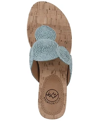 White Mountain Women's Affogato Wedge Sandals