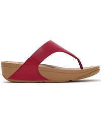 FitFlop Women's Lulu Leather Toe-Thongs Sandals
