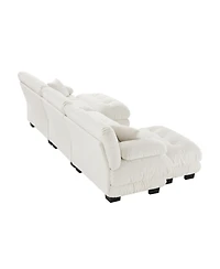 Streamdale Furniture Luxury Modular Sectional Sofa Couch - Oversized U Shaped Cloud Couch