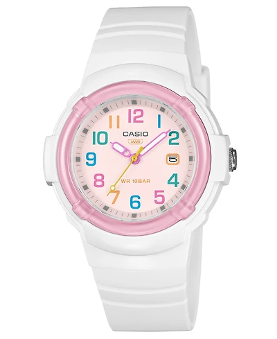 Casio Women's White Resin Watch, 34.7mm