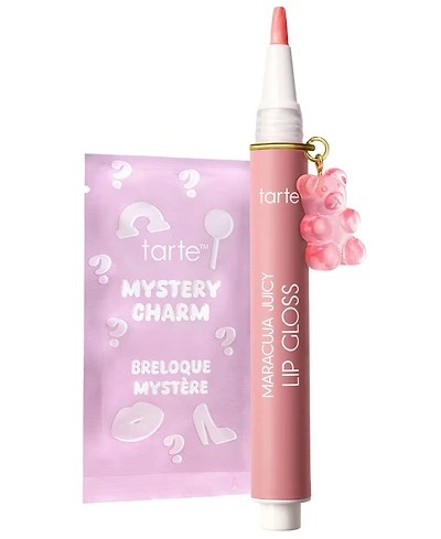 Tarte Limited-Edition Maracuja Juicy Lip Gloss with Charm, 0.1 oz.