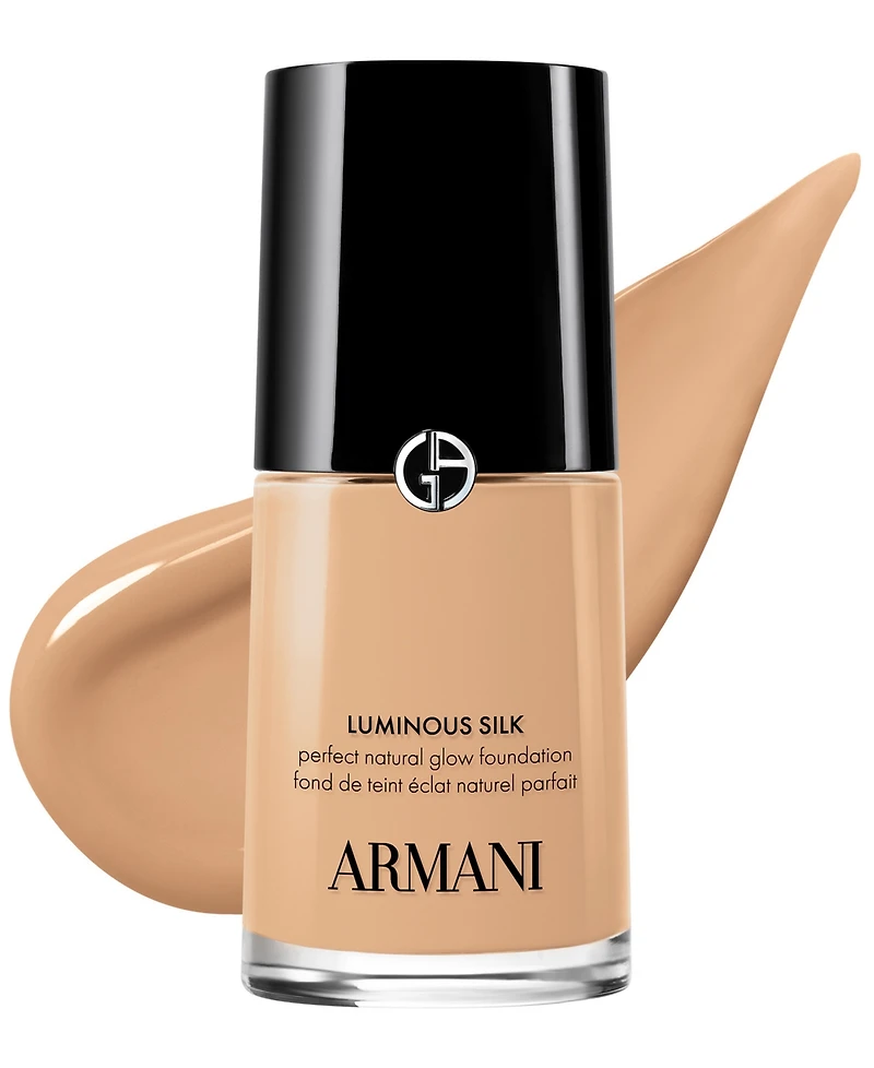 Armani Luminous Silk Natural Glow 24-Hour Wear Blurring Liquid Foundation, 1.0 oz.