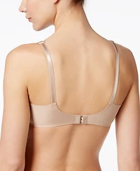 Warners No Side Effects Underarm-Smoothing Comfort Wireless Lightly Lined T-Shirt Bra 1056