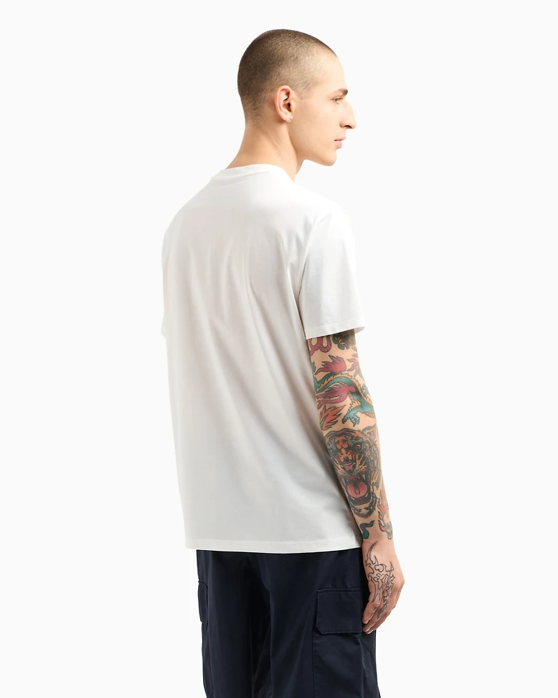 A|X Armani Exchange Men's Stud Text Logo T-Shirt