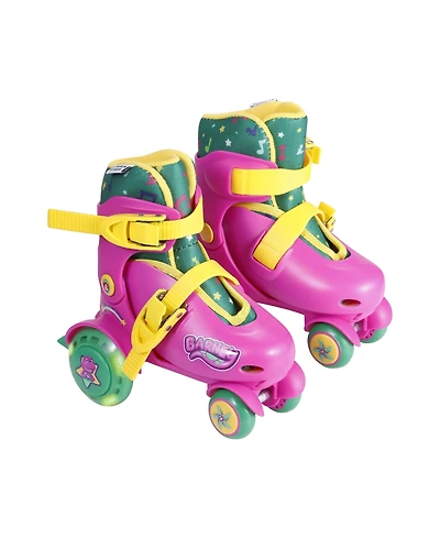Barney Trainer Skates with Light Up Wheels