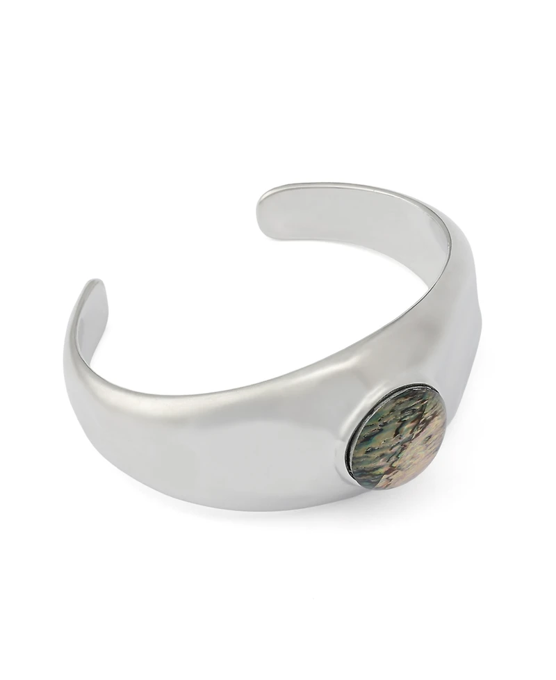 Robert Lee Morris Soho Abalone Cuff Bracelet