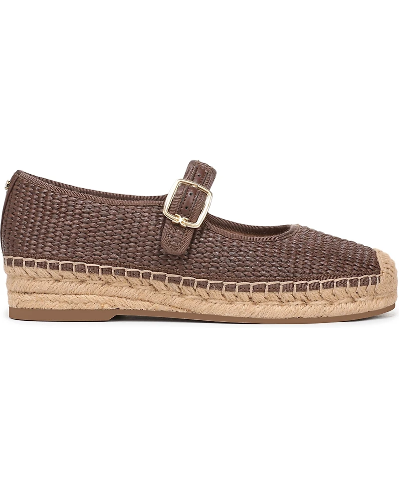 Sam Edelman Women's Mackie Mary Jane Espadrille Flats