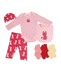 Lily & Jack Baby Girls' Kitty Layette, 10-Piece Set