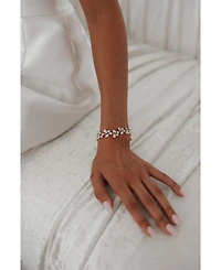 Untamed Petals Cami Crystal Bracelet