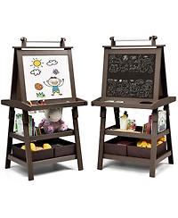 Sugift 3 in 1 Double-Sided Storage Art Easel