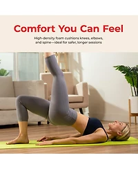 Sunny Health & Fitness Durable Tear-Resistant Yoga Mat