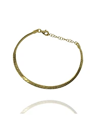 Spero London Italian Sterling Silver Herringbone Bracelet