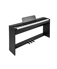 Hongge 88-Key Hammer Action Weighted Digital Piano with Furniture Stand