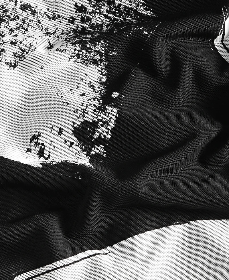 I.n.c. International Concepts Women's Sleeveless Printed Mesh Dress, Macy's Exclusive