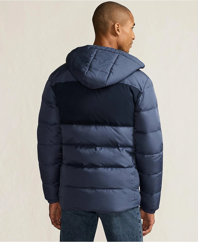 Lands' End Big & Tall Max 600 Down Puffer Hooded Jacket