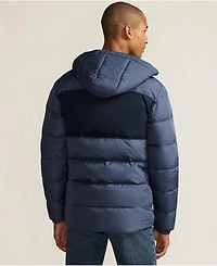 Lands' End Big & Tall Max 600 Down Puffer Hooded Jacket