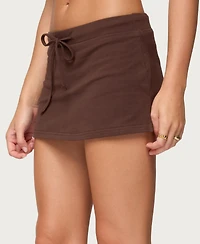 Edikted Women's Bayside Slitted Micro Skort