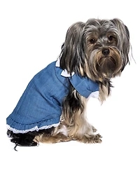 Parisian Pet Tunic Country Dress Denim