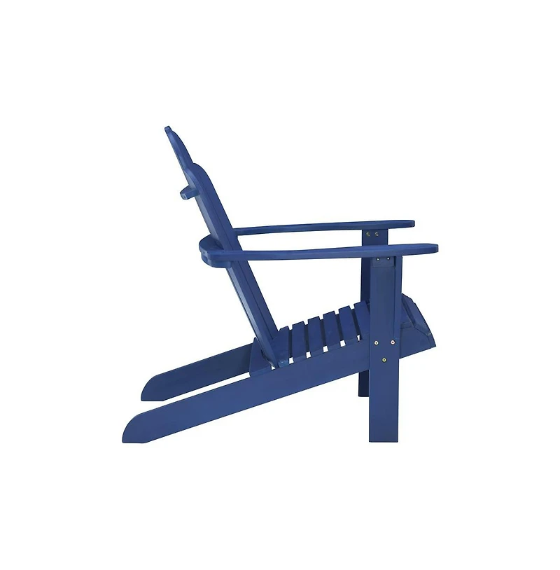 Linon Adirondack Chair Blue